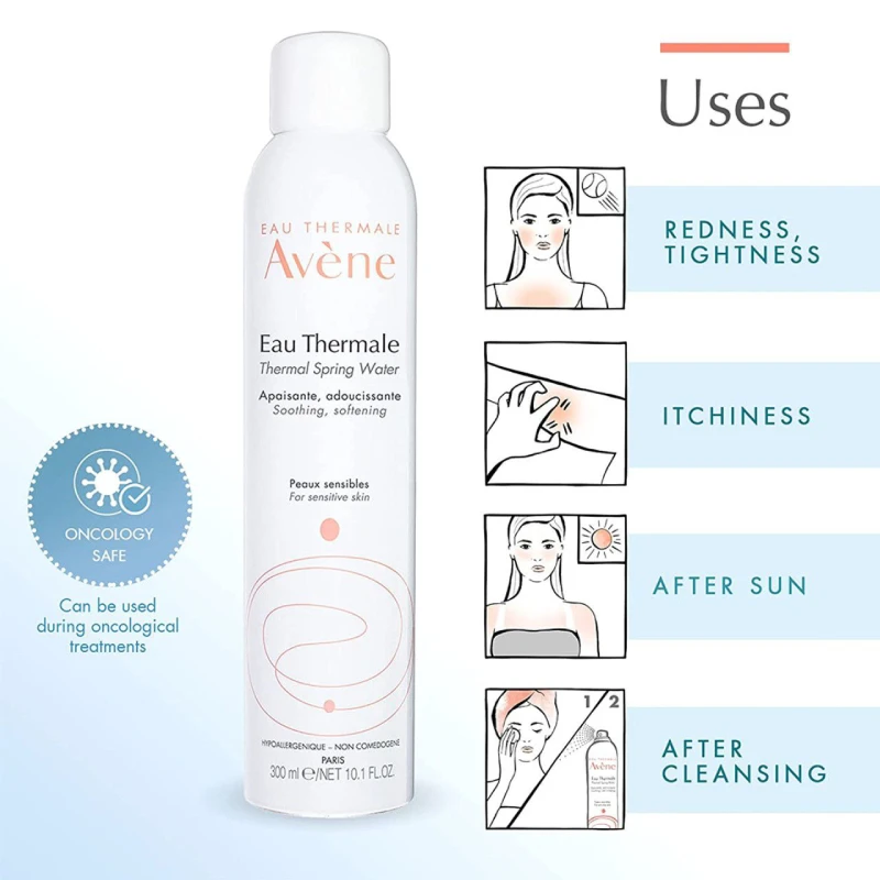 اسپری آب معدنی اون Avene مدل Thermal حجم 300 میل