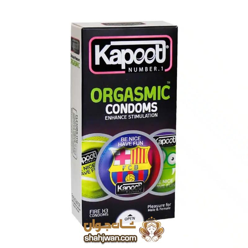 شاه جوان 50 کاندوم تاخیری ارگاسمیک کاپوت 12 عدد کاندوم تاخیری ارگاسمیک کاپوت 12 عدد