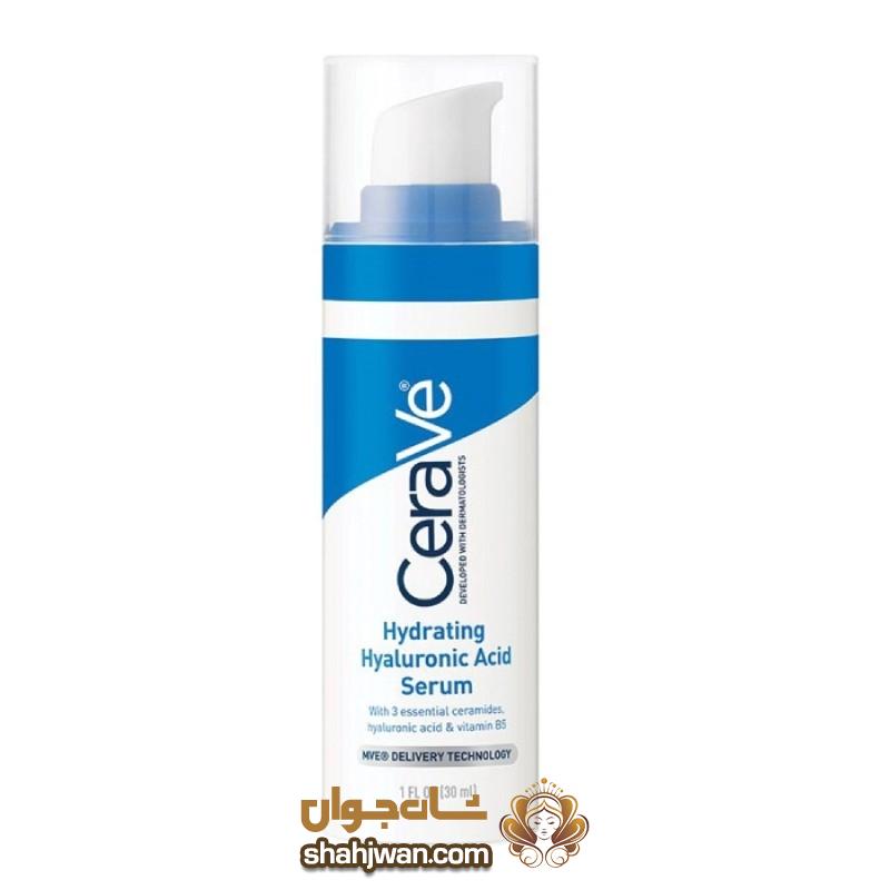 شاه جوان 74 سرم آبرسان هیالورونیک اسید سراوی CeraVe حجم 30 میل سرم آبرسان هیالورونیک اسید سراوی CeraVe حجم 30 میل