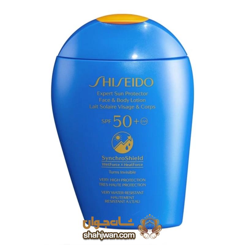 شاه جوان 77 ضدآفتاب اکسپرت شیسیدو اصل SPF50 ضدآفتاب اکسپرت شیسیدو اصل SPF50