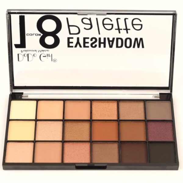 پالت سایه چشم ۱۸ رنگ دودوگرل DoDo Girl