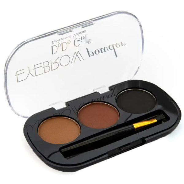 پالت سایه ابرو سه رنگ دودو گرل Dodo Girl Eyebrow
