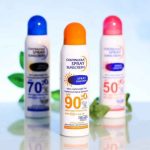 اسپری سفیدکننده و ضدآفتاب صورت و بدن وکالی spf50